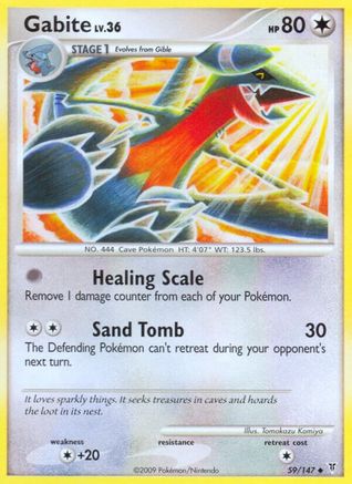 Gabite 59/147 - Supreme Victors Reverse Holofoil - Poke-Collect