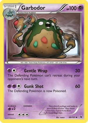 Garbodor 49/101 - Noble Victories Reverse Holofoil - Poke-Collect