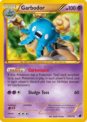 Garbodor 119/116 - Plasma Freeze Holofoil - Poke-Collect