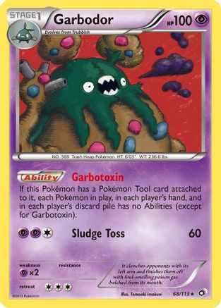 Garbodor 68/113 - Legendary Treasures Holofoil - Poke-Collect