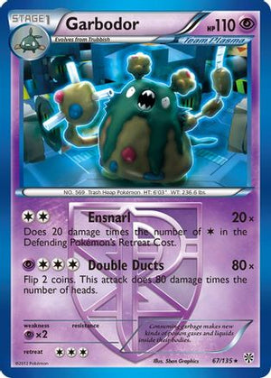 Garbodor (Team Plasma) (67) 67/135 - Plasma Storm - Poke-Collect