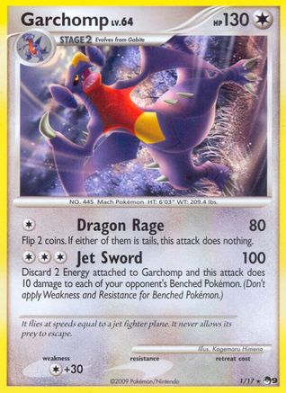 Garchomp 1/17 - POP Series 9 - Poke-Collect