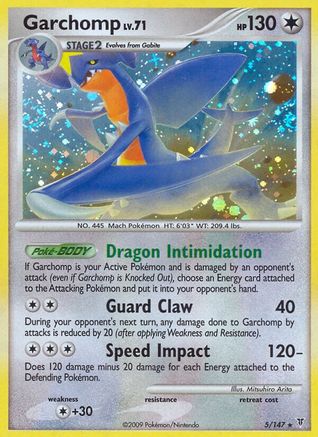 Garchomp 5/147 - Supreme Victors Reverse Holofoil - Poke-Collect