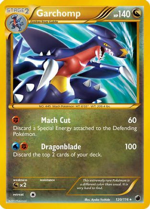 Garchomp 120/116 - Plasma Freeze Holofoil - Poke-Collect