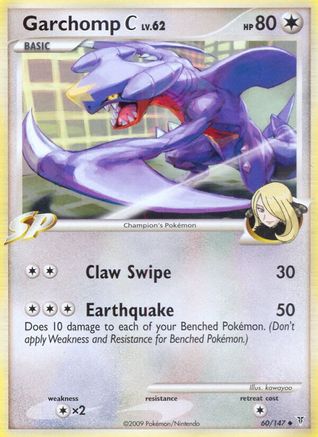 Garchomp C 60/147 - Supreme Victors Reverse Holofoil - Poke-Collect