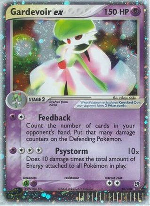 Gardevoir ex 96/100 - Sandstorm Holofoil