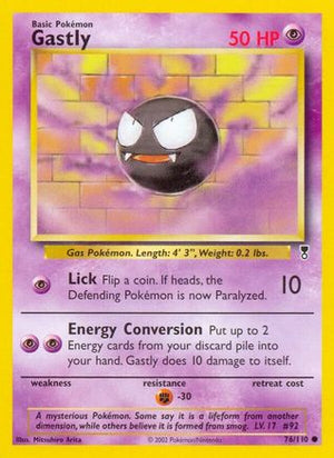 Gastly 76/110 - Legendary Collection Reverse Holofoil - Poke-Collect