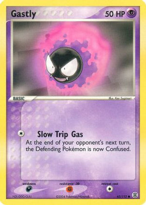 Gastly 63/112 - FireRed & LeafGreen Reverse Holofoil - Poke-Collect