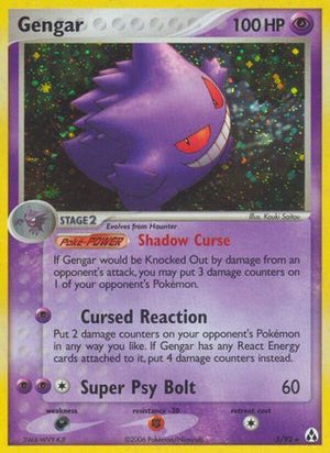 Gengar 5/92 - Legend Maker Reverse Holofoil - Poke-Collect