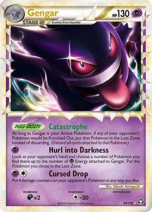 Gengar 94/102 - HSTriumphant Holofoil - Poke-Collect