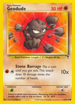 Geodude 77/110 - Legendary Collection Reverse Holofoil - Poke-Collect