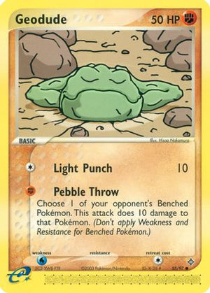 Geodude - 55/97 55/97 - Dragon Reverse Holofoil