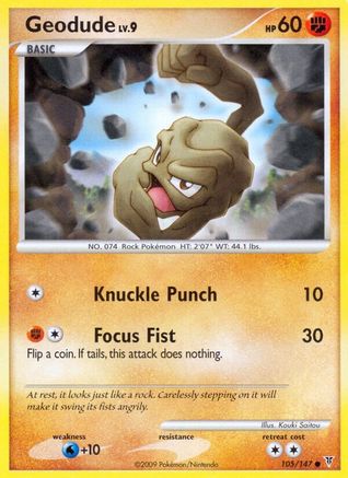 Geodude 105/147 - Supreme Victors Reverse Holofoil - Poke-Collect