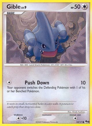 Gible 14/17 - POP Series 9 - Poke-Collect