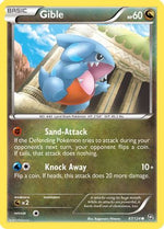 Gible (87) 87/124 - Dragons Exalted - Poke-Collect
