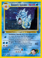Giovanni's Gyarados 5/132 - Gym Challenge 1st Edition Holofoil - Poke-Collect