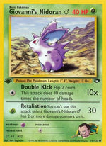 Giovanni's Nidoran M 76/132 - Gym Challenge Unlimited - Poke-Collect