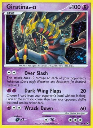 Giratina (10) 10/127 - Platinum Holofoil