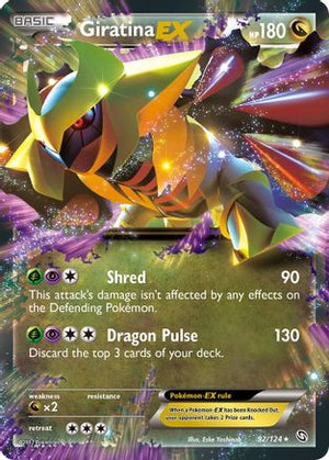 Giratina EX 92/124 - Dragons Exalted Holofoil - Poke-Collect