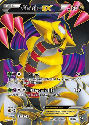 Giratina EX (124 Full Art) 124/124 - Dragons Exalted Holofoil
