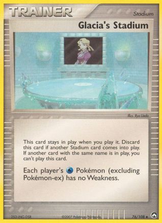 Glacia's Stadium 76/108 - Power Keepers - Poke-Collect