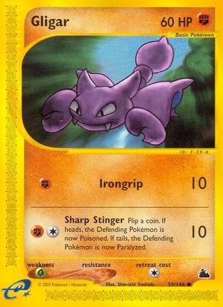 Gligar 59/144 - Skyridge - Poke-Collect