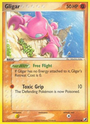Gligar 57/115 - Unseen Forces Reverse Holofoil - Poke-Collect