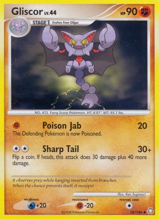 Gliscor (55) 55/146 - Legends Awakened Reverse Holofoil - Poke-Collect