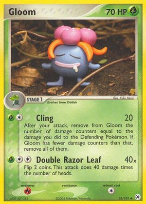 Gloom 35/101 - Hidden Legends Reverse Holofoil - Poke-Collect