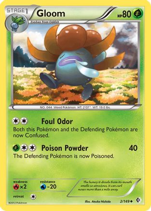 Gloom 2/149 - Boundaries Crossed Reverse Holofoil - Poke-Collect