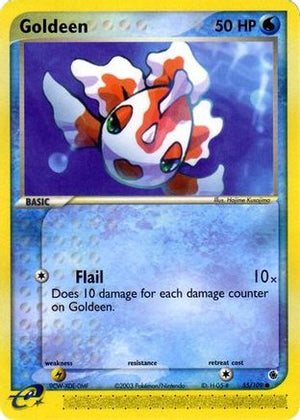 Goldeen 55/109 - Ruby & Sapphire Reverse Holofoil - Poke-Collect