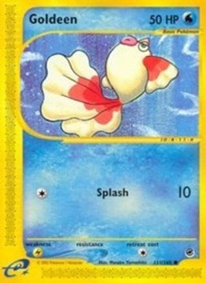 Goldeen 111/165 - Expedition Base Set Reverse Holofoil - Poke-Collect