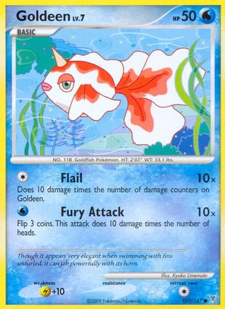 Goldeen 107/147 - Supreme Victors Reverse Holofoil - Poke-Collect