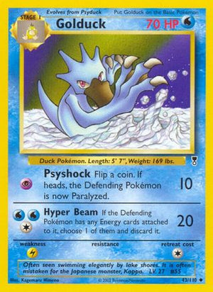 Golduck 43/110 - Legendary Collection Reverse Holofoil - Poke-Collect