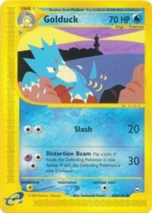 Golduck (50b) 50b - Aquapolis Reverse Holofoil - Poke-Collect