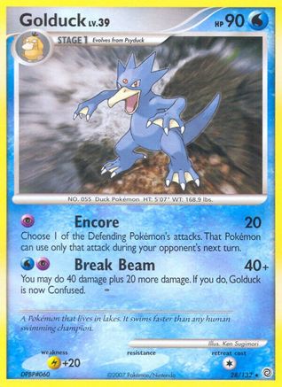 Golduck 28/132 - Secret Wonders - Poke-Collect