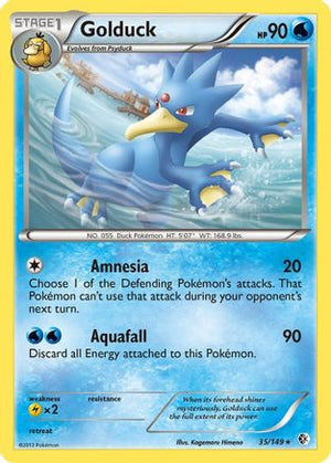 Golduck (35) 35/149 - Boundaries Crossed - Poke-Collect