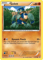 Golett 71/101 - Noble Victories Reverse Holofoil - Poke-Collect