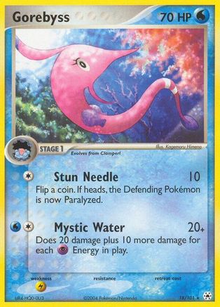 Gorebyss 18/101 - Hidden Legends - Poke-Collect