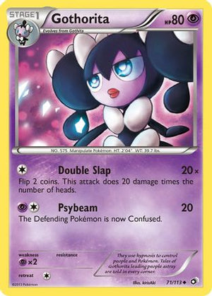 Gothorita 71/113 - Legendary Treasures Reverse Holofoil - Poke-Collect