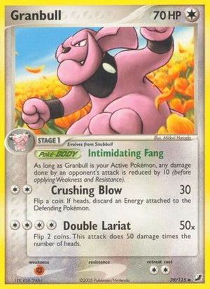 Granbull 39/115 - Unseen Forces Reverse Holofoil - Poke-Collect