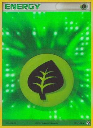 Grass Energy 103/108 - Power Keepers Holofoil - Poke-Collect