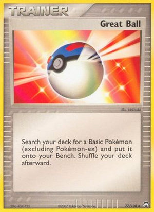 Great Ball 77/108 - Power Keepers Reverse Holofoil - Poke-Collect