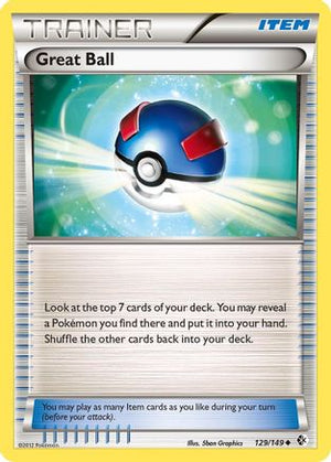 Great Ball 129/149 - Boundaries Crossed Reverse Holofoil - Poke-Collect