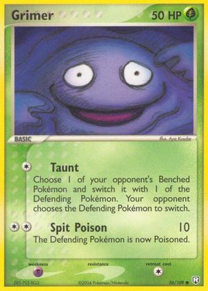 Grimer 56/109 - Team Rocket Returns Reverse Holofoil - Poke-Collect