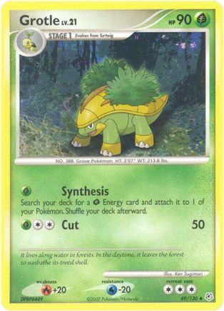Grotle 49/130 - Diamond and Pearl - Poke-Collect