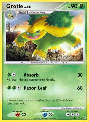 Grotle 49/127 - Platinum - Poke-Collect