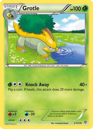 Grotle 2/135 - Plasma Storm - Poke-Collect