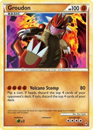 Groudon 6/95 - Call of Legends Holofoil - Poke-Collect