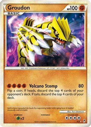 Groudon SL4/95 - Call of Legends Holofoil - Poke-Collect